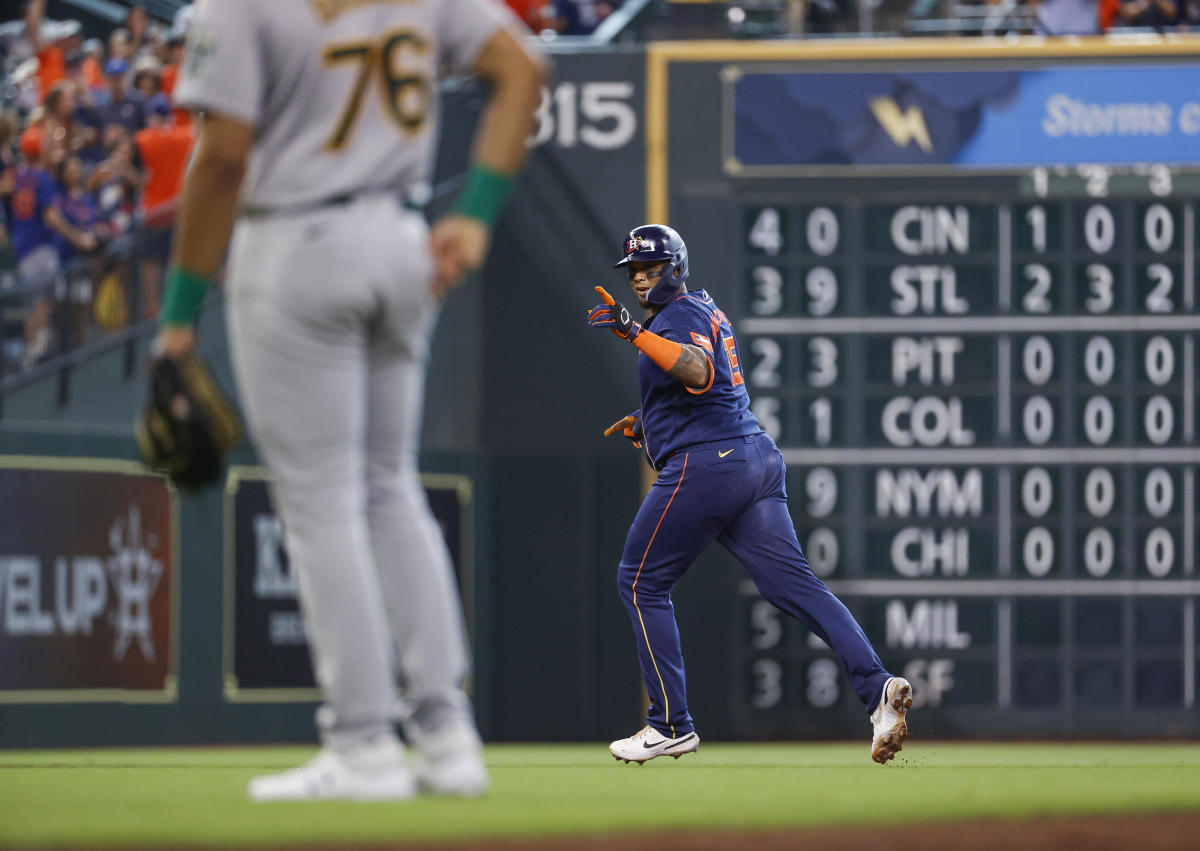 Houston Astros Catcher Martín Maldonado